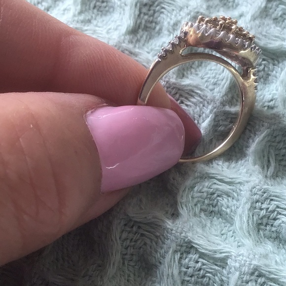 Genuine Diamond vintage Ring - Picture 3 of 4